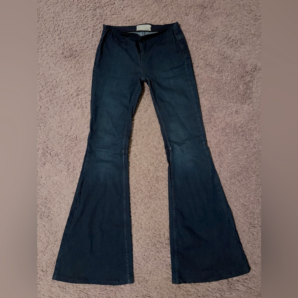 Free People low rise flare jeans